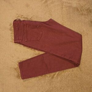 Altar'd State Brick Red Skinny Jeans Size 6 Waist 28